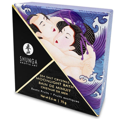 SHUNGA - SALES DE BAÑO AROMATIZADAS EXOTIC PURPLE 75 GR - Sensuana.es