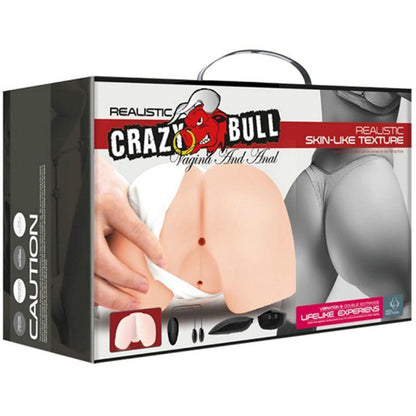 CRAZY BULL - VAGINA Y ANO REALISTICOS CON VIBRACION POSICION 4 - Sensuana.es