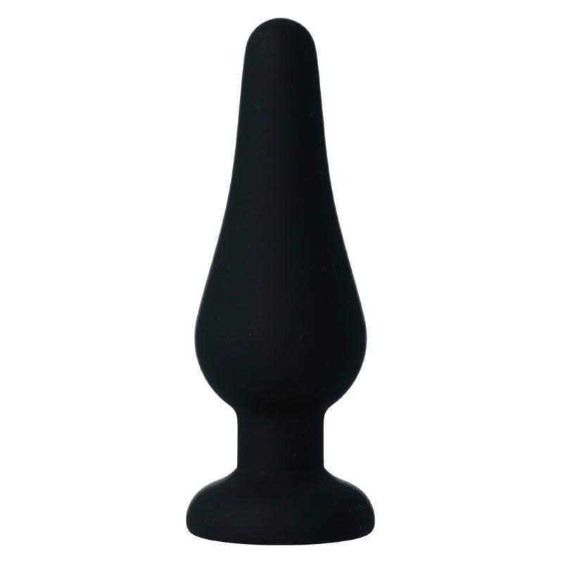 INTENSE - ANAL PLUG PIPO M SILICONE NEGRO 11 CM - Sensuana.es