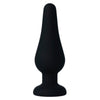 INTENSE - ANAL PLUG PIPO M SILICONE NEGRO 11 CM - Sensuana.es