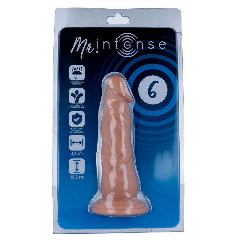 MR INTENSE - 6 PENE REALISTICO 16.6 CM -O- 4.4 CM - Sensuana.es