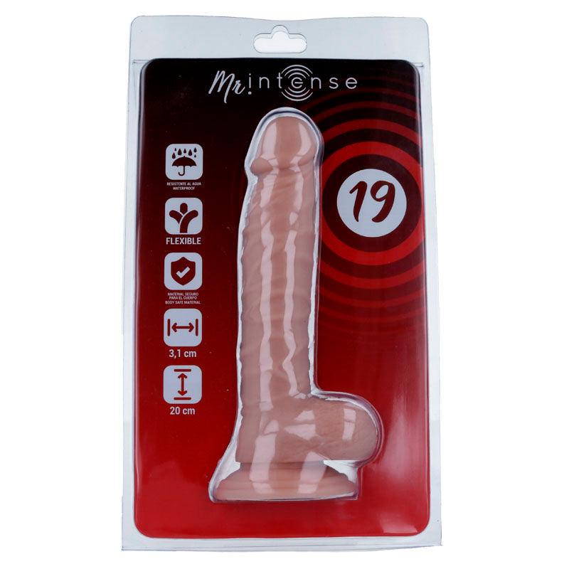 MR INTENSE - 19 PENE REALISTICO 20 CM -O- 3.1 CM - Sensuana.es