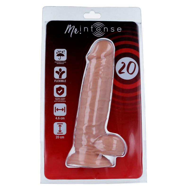 MR INTENSE - 20 PENE REALISTICO 20 CM -O- 4.6 CM - Sensuana.es