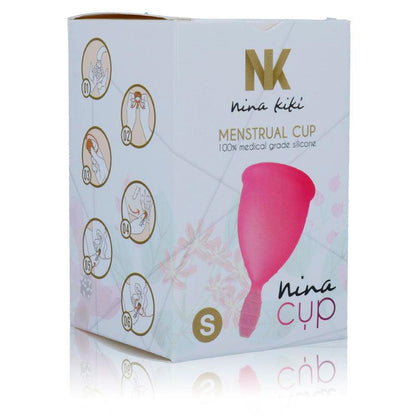 NINA KIKÍ - COPA MENSTRUAL ROSA - TALLA S - Sensuana.es