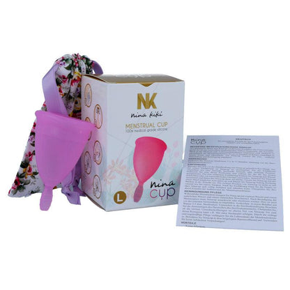 NINA KIKÍ - COPA MENSTRUAL TALLA L LILA - Sensuana.es