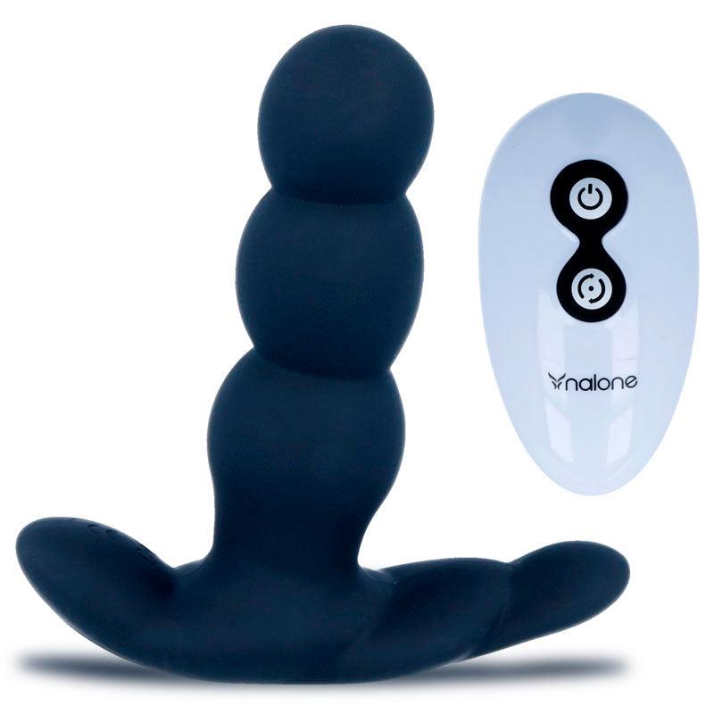 NALONE - PEARL VIBRADOR ANAL CONTROL REMOTO NEGRO - Sensuana.es