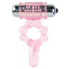 BAILE - ANILLO SILICONA 10 RITMOS LENGUA CON VIBRACION ROSA - Sensuana.es