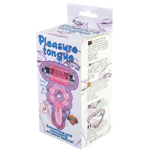 BAILE - ANILLO SILICONA 10 RITMOS LENGUA CON VIBRACION ROSA - Sensuana.es