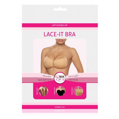 BYE-BRA - LACE-IT REALZADOR PUSH-UP BEIGE COPA A - Sensuana.es