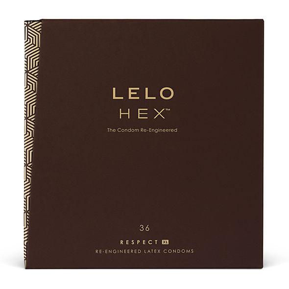 LELO - HEX PRESERVATIVO RESPECT XL 36 PACK - Sensuana.es