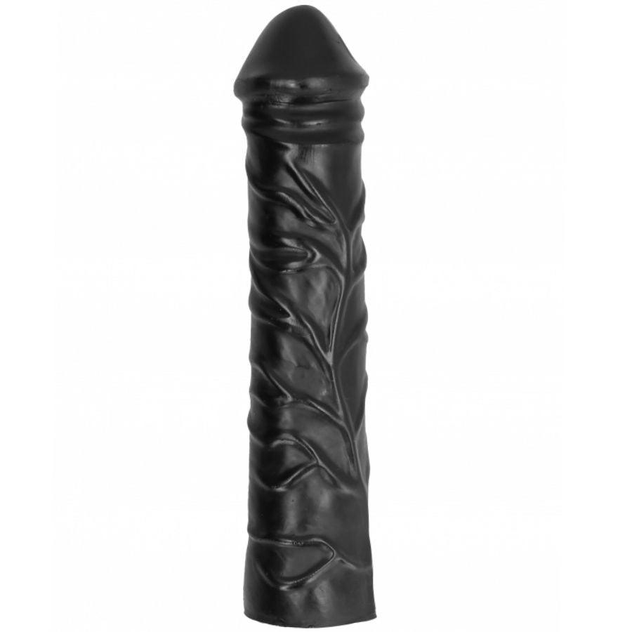 ALL BLACK - DILDO GIGANTE FISTING SUAVE 32 CM - Sensuana.es