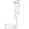 PASSION - WOMAN BS020 BODYSTOCKING NEGRO TALLA UNICA - Sensuana.es