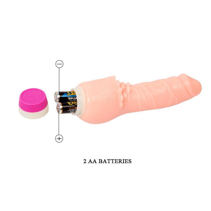 BAILE - WAVES OF PLEASURE REALISTIC VIBRATING 19.5 CM - Sensuana.es