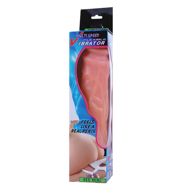 BAILE - WAVES OF PLEASURE REALISTIC VIBRATING 25.5 CM - Sensuana.es