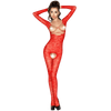 PASSION - WOMAN BS031 BODYSTOCKING ROJO TALLA UNICA - Sensuana.es