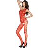 PASSION - WOMAN BS036 BODYSTOCKING ROJO TALLA UNICA - Sensuana.es