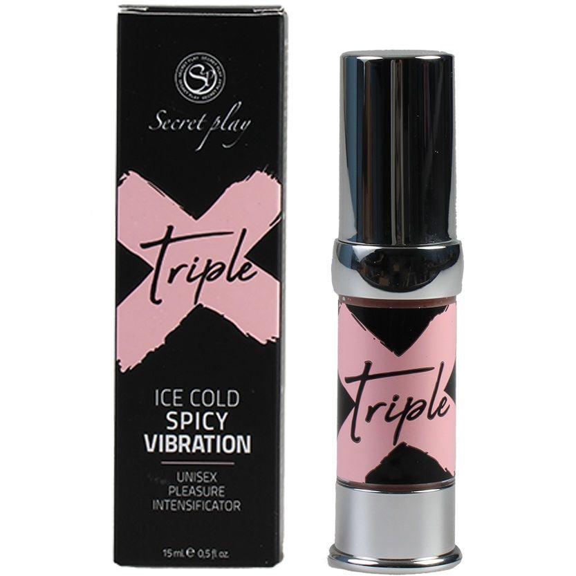 SECRETPLAY - TRIPLE X UNISEX PLEASURE INTENSIFICATOR - Sensuana.es