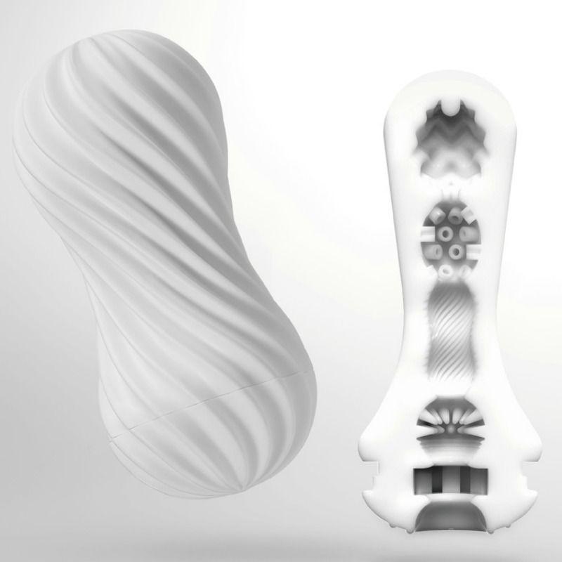 TENGA - FLEX MASTUBADOR MASCULINO BLANCO - Sensuana.es