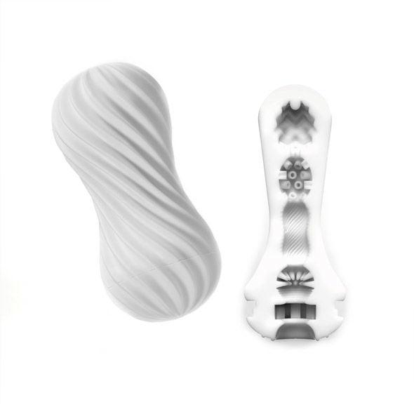 TENGA - FLEX MASTUBADOR MASCULINO BLANCO - Sensuana.es