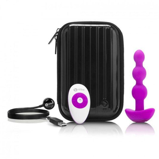 B-VIBE - TRIPLET ANAL CONTROL REMOTO BEADS ROSA - Sensuana.es