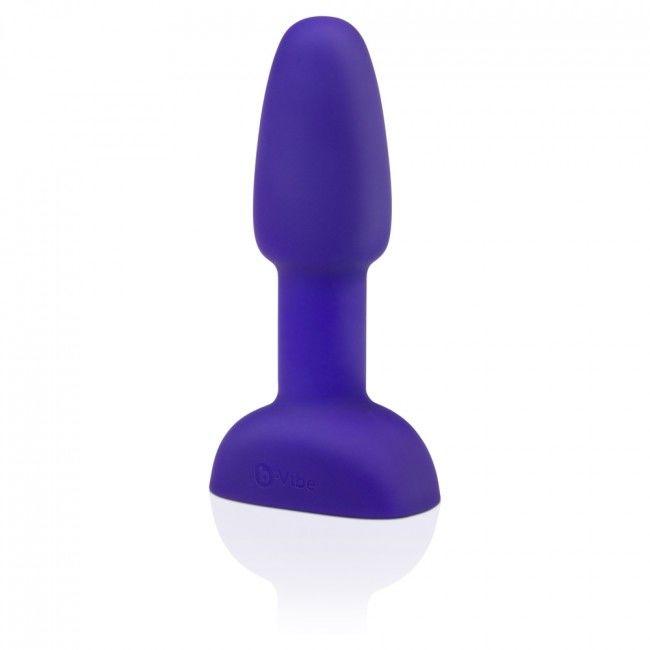 B-VIBE - RIMMING CONTROL REMOTO ANAL PLUG PETITE LILA - Sensuana.es