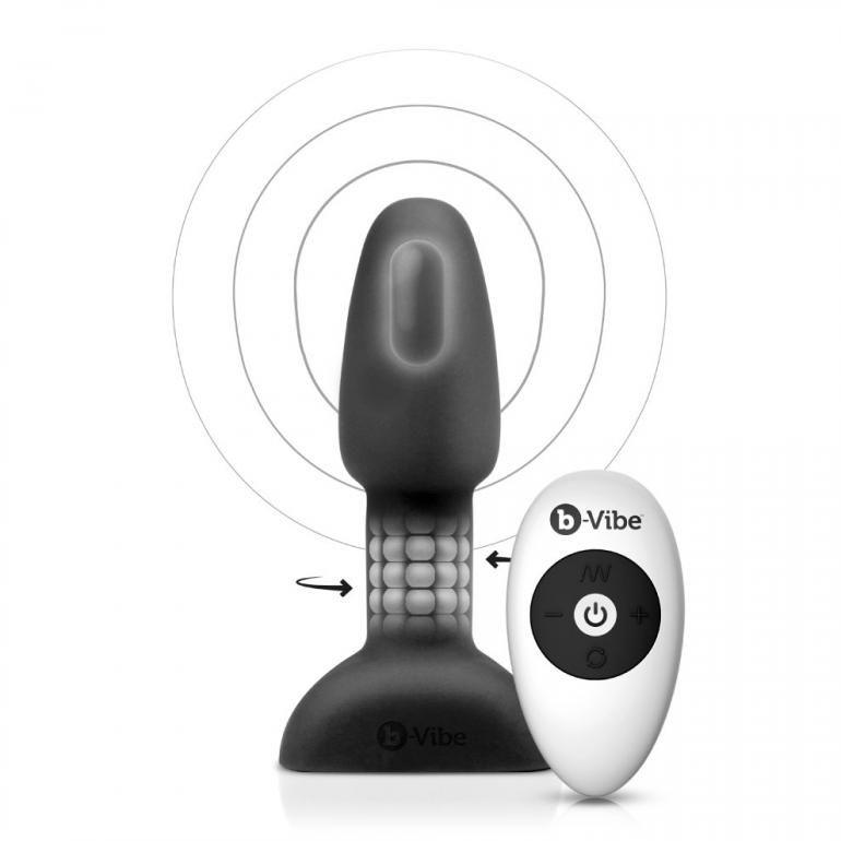 B-VIBE - RIMMING CONTROL REMOTO ANAL PLUG PETITE NEGRO - Sensuana.es