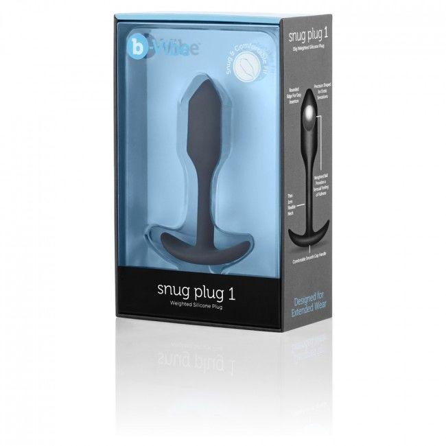 B-VIBE - SNUG PLUG 1 NEGRO - Sensuana.es