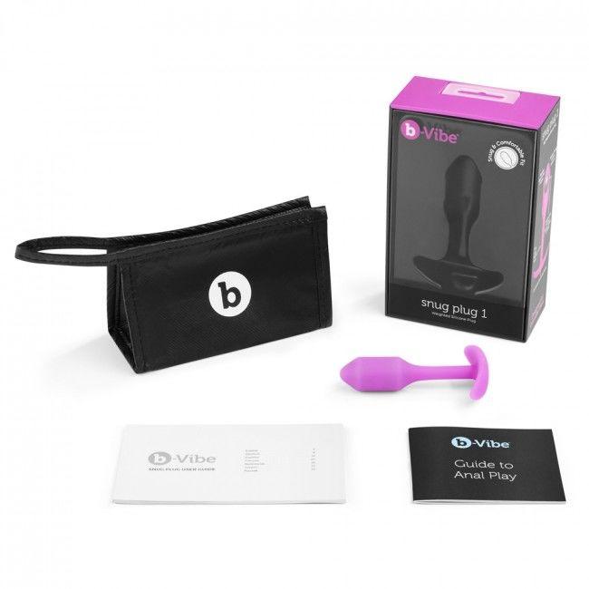 B-VIBE - SNUG PLUG 1 ROSA - Sensuana.es