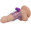 CASUAL LOVE - RING FUNDA PENE VIBRADOR LILA - Sensuana.es