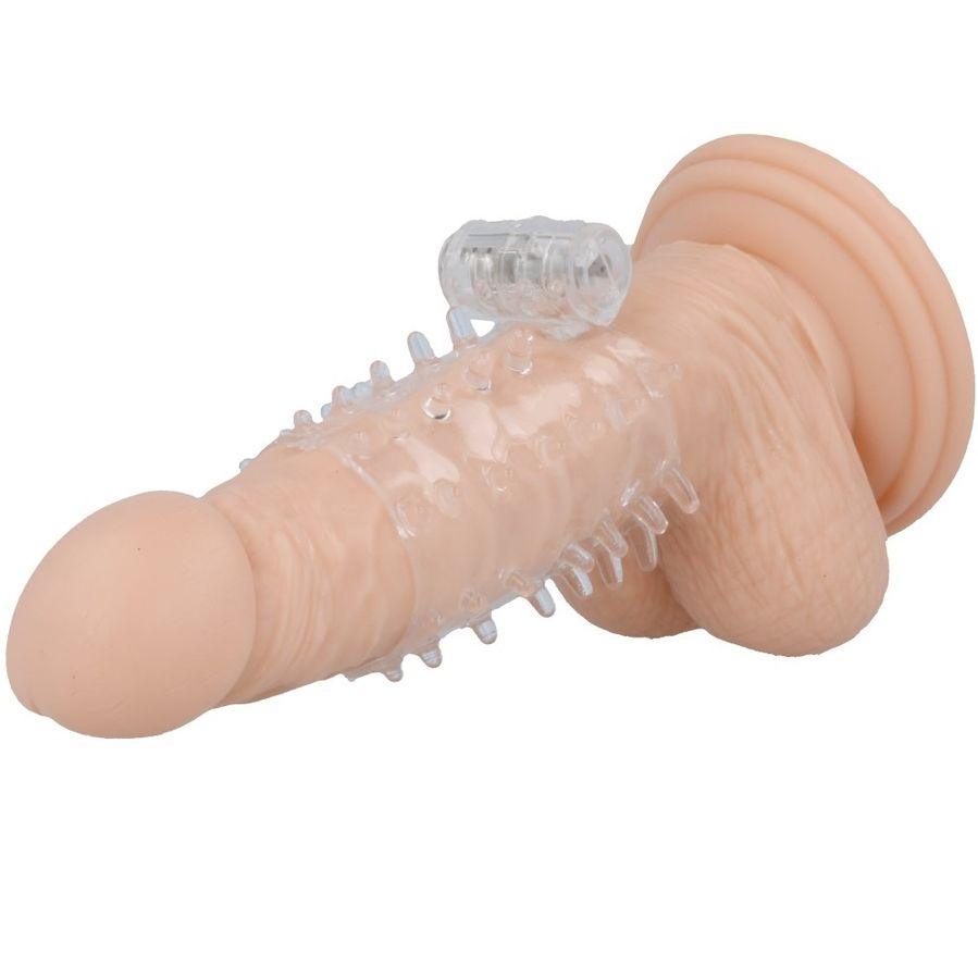 CASUAL LOVE - RING FUNDA PENE VIBRADOR TRANSPARENTE - Sensuana.es