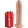 KING COCK - DILDO REALISTICO UNCUT NATURAL 21 CM - Sensuana.es