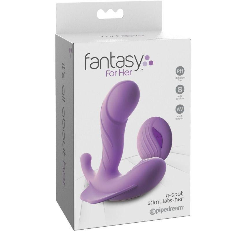 FANTASY FOR HER - ESTIMULADOR PUNTO G CONTROL REMOTO - Sensuana.es