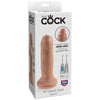 KING COCK - DILDO REALISTICO UNCUT NATURAL 17 CM - Sensuana.es