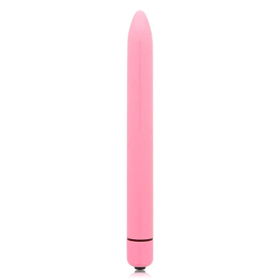 GLOSSY - SLIM VIBRADOR ROSA - Sensuana.es