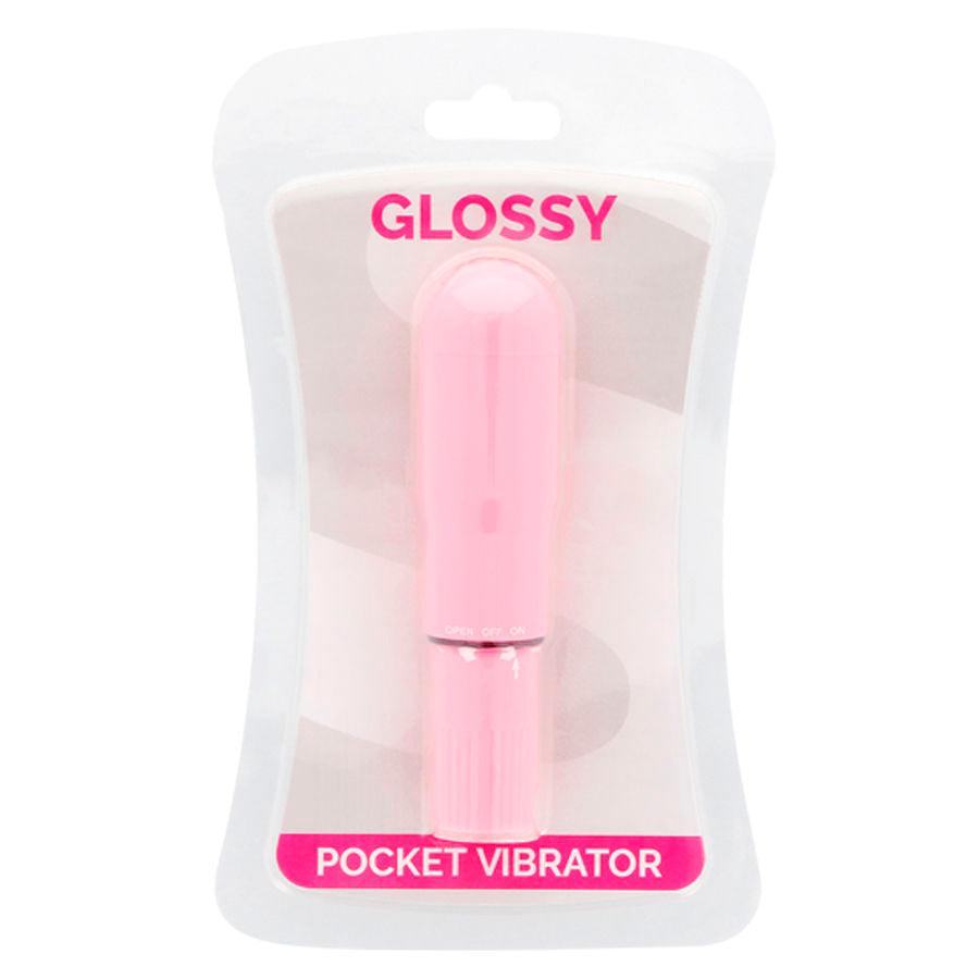 GLOSSY - POCKET VIBRADOR ROSA - Sensuana.es