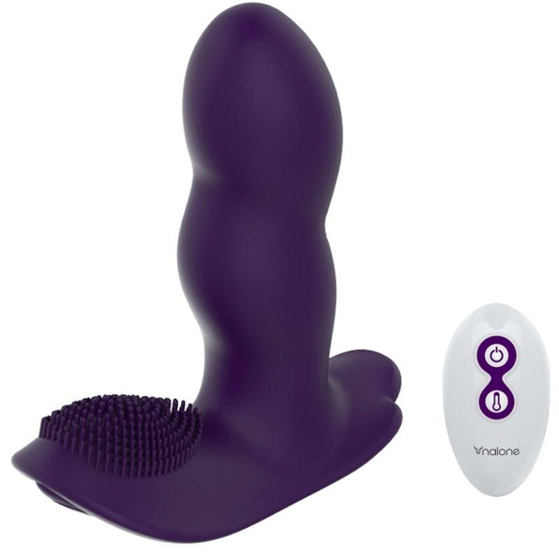 NALONE - LOLI MASAJEADOR CONTROL REMOTO - MORADO - Sensuana.es