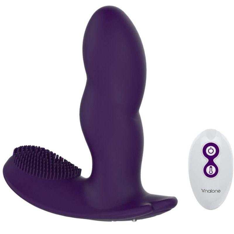 NALONE - LOLI MASAJEADOR CONTROL REMOTO - MORADO - Sensuana.es