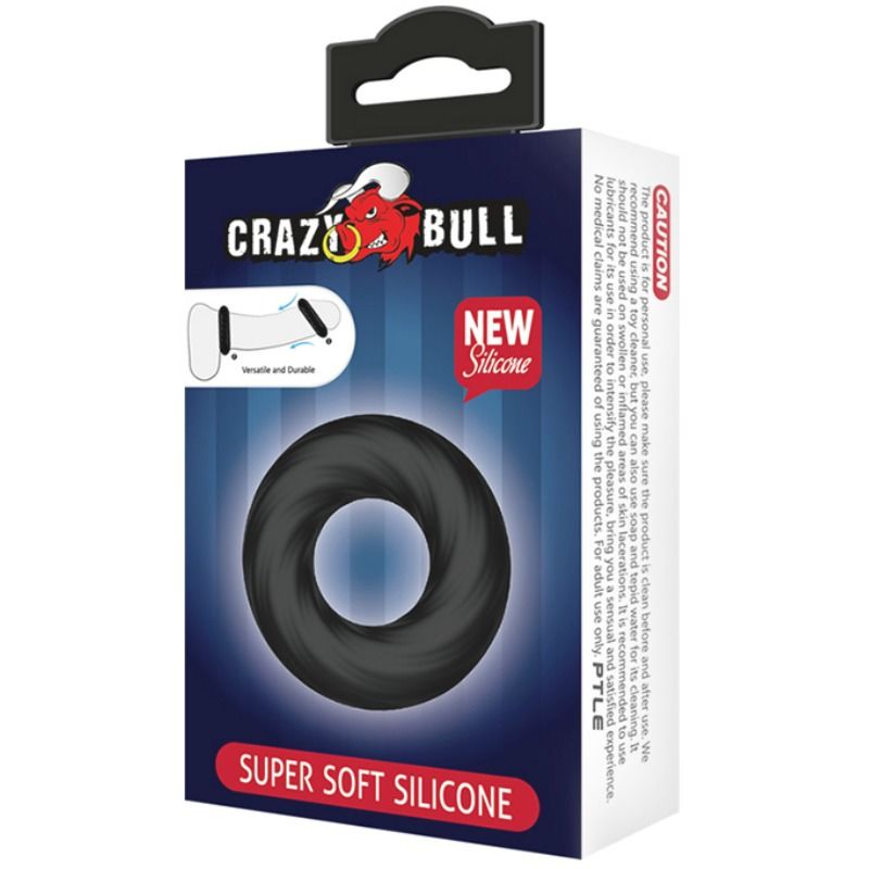 CRAZY BULL - ANILLO SILICONA SUPER SUAVE - Sensuana.es