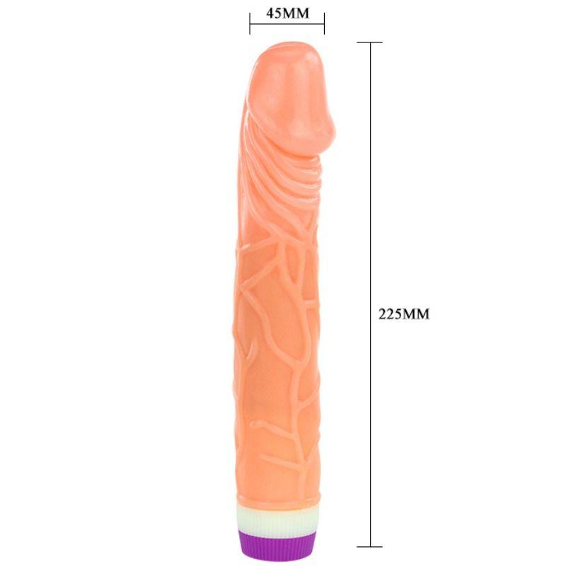 BAILE - WAVES OF PLEASURE REALISTIC VIBRATING 22.5 CM - Sensuana.es