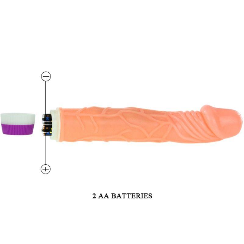 BAILE - WAVES OF PLEASURE REALISTIC VIBRATING 22.5 CM - Sensuana.es