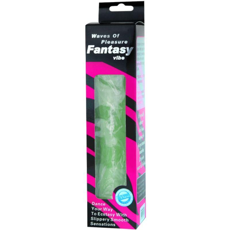 BAILE - WAVES OF PLEASURE VIBRADOR 23 CM VERDE - Sensuana.es