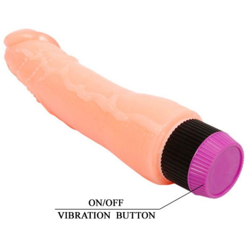 BAILE - VIBRADOR REALISTICO FLEXIBLE NATURAL 24 CM - Sensuana.es