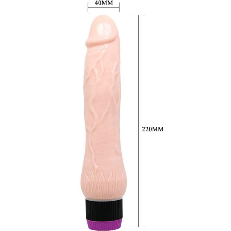 BAILE - ADOUR CLUB VIBRADOR REALISTICO BASE ANCHA 22 CM - Sensuana.es