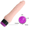 BAILE - ADOUR CLUB VIBRADOR REALISTICO BASE ANCHA 22 CM - Sensuana.es