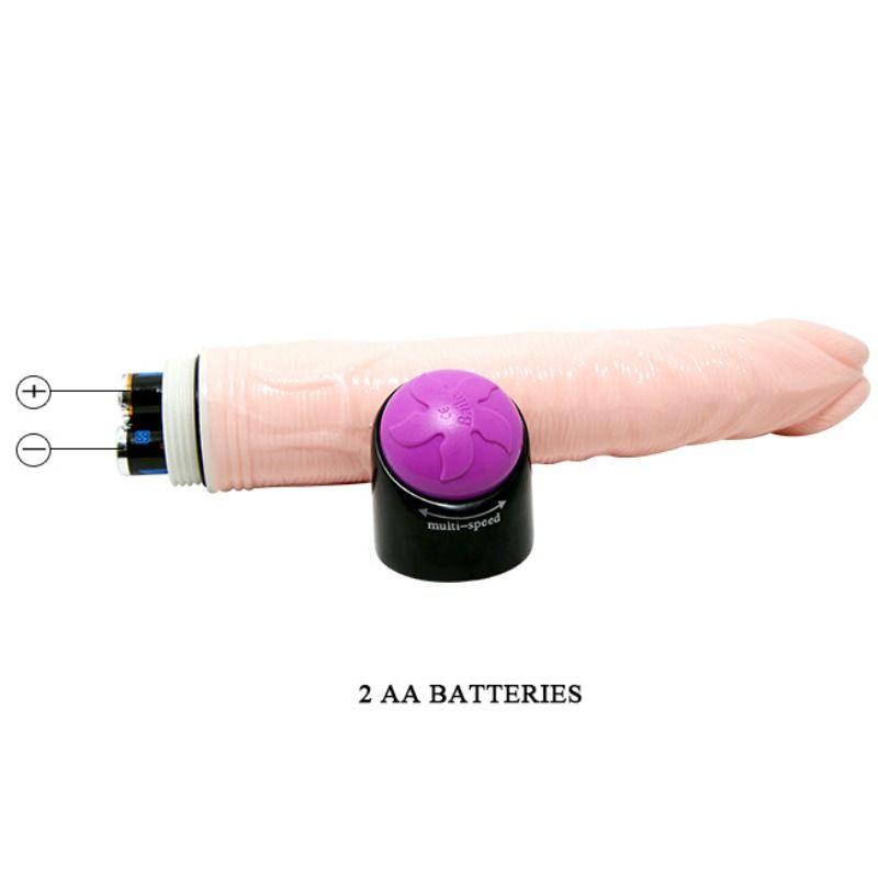 BAILE - ADOUR CLUB VIBRADOR REALISTICO 23 CM NATURAL - Sensuana.es