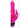 BAILE - WAVES OF PLEASURE FANTASY VIBRADOR CON RABBIT 23 CM - Sensuana.es