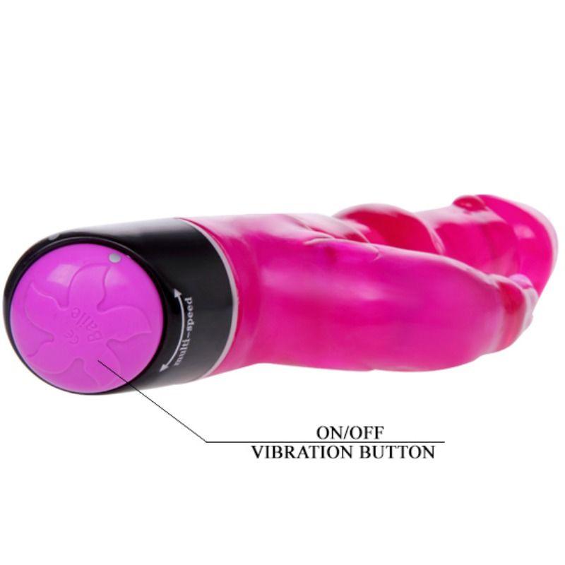 BAILE - WAVES OF PLEASURE FANTASY VIBRADOR CON RABBIT 23 CM - Sensuana.es