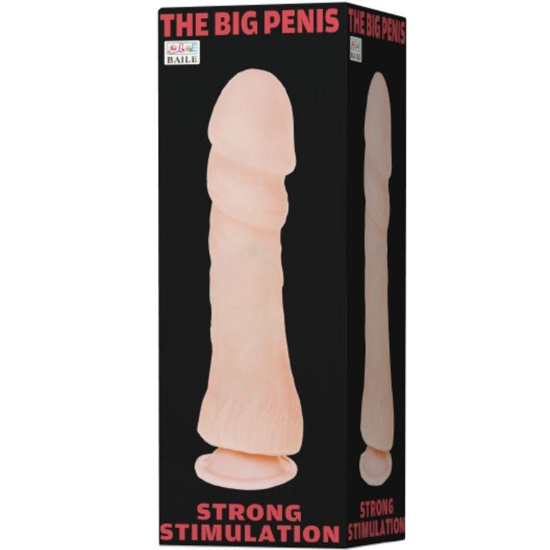 BAILE - THE BIG PENIS DILDO REALISTICO NATURAL 23.5 CM - Sensuana.es