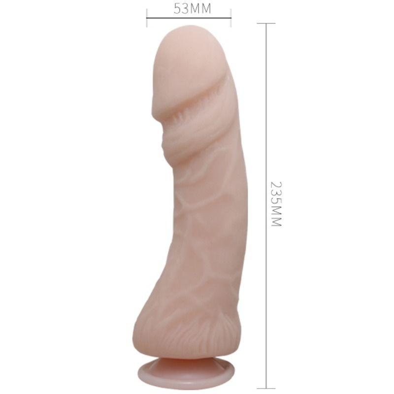 BAILE - THE BIG PENIS DILDO CON VIBRACION NATURAL 23.5 CM - Sensuana.es