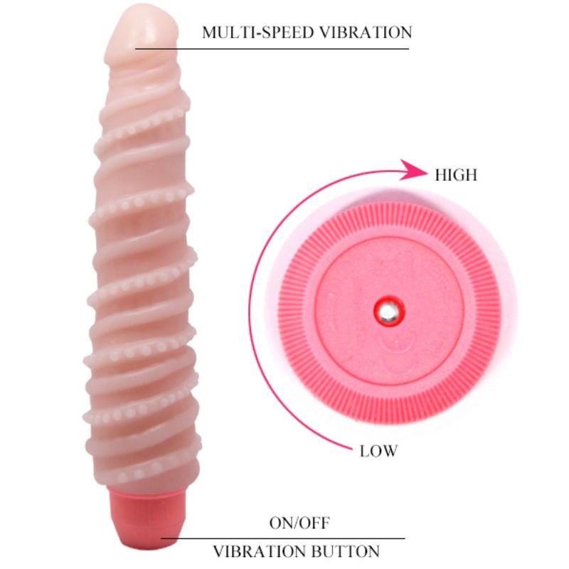 BAILE - FLEXI VIBE SENSUAL VIBRADOR ESPIRAL 19.5 CM - Sensuana.es